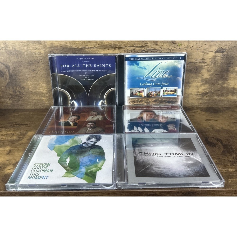 Bundle Of 6 Religion Worship Faith Religious CDs Lot Tested Fast & Safe Shipping